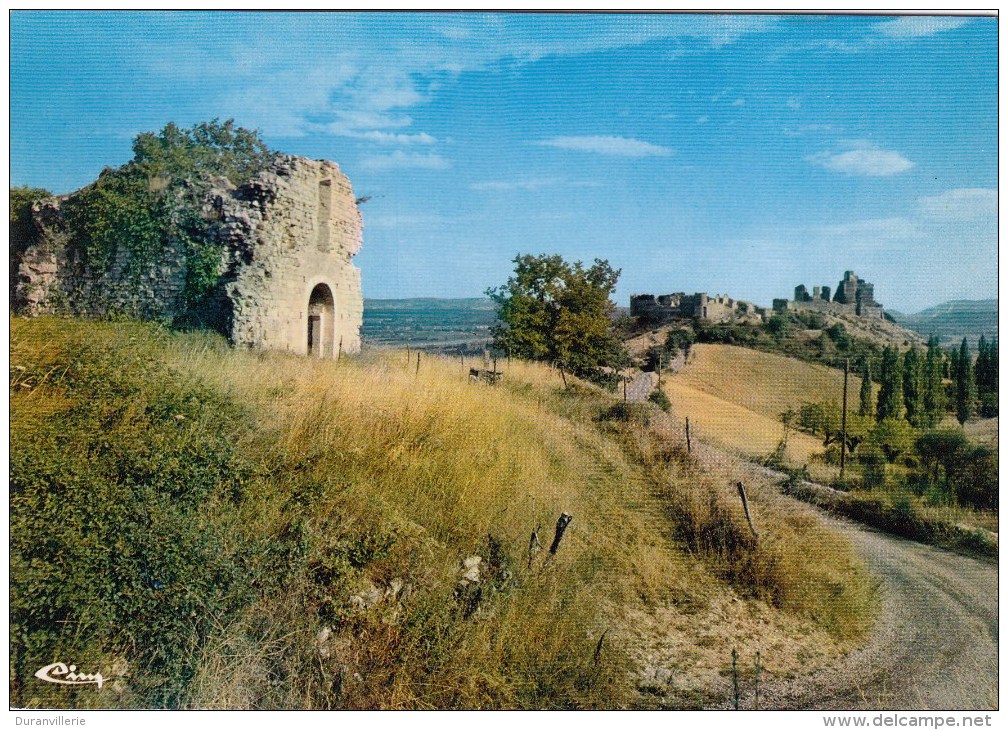 07 - ROCHEMAURE - Les Ruines Du Château - Rochemaure