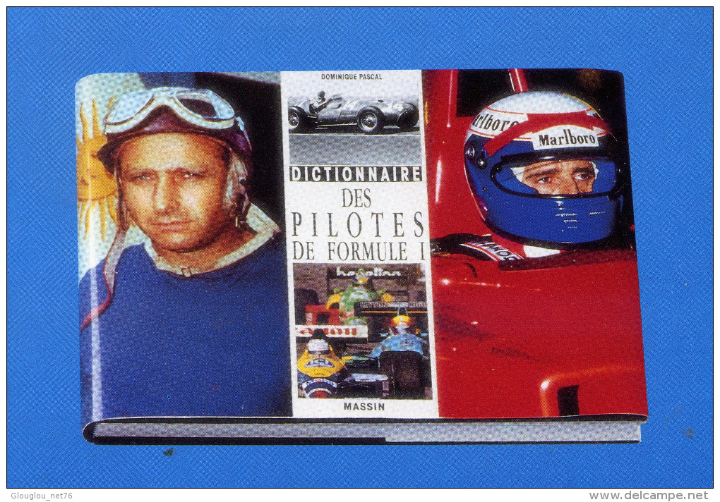 LA BIBLE DES PILOTES DE FORMULE A  1950.-1990  (COUVERTURE)....CPM - Grand Prix / F1