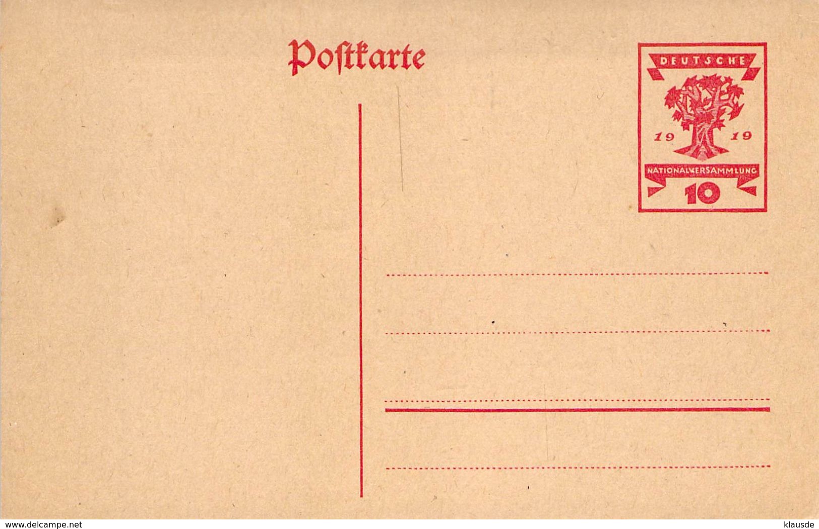 P115 Deutschland Deutsches Reich - Cartes Postales