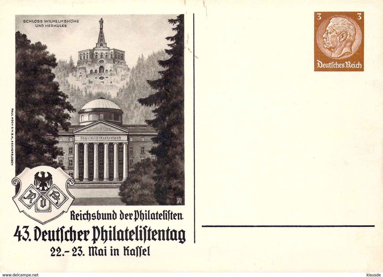 PP 122 C120 ??  Deutschland Deutsches Reich - Private Postal Stationery