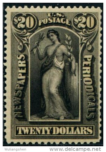 DK0239 United States 1897 Newsprint Stamps 20v MNH - Newspaper & Periodical