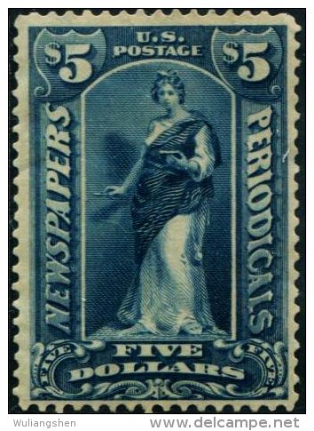 DK0242 United States 1896 Newsprint Stamps 1v MLH - Journaux & Périodiques