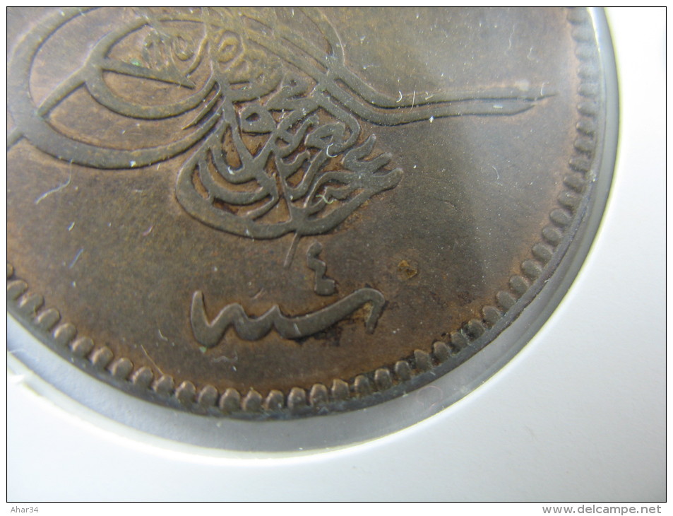 TURKEY OTTOMAN 10 PARA 1277 AH YEAR  4    1863   COIN LOT 21 NUM 14 - Turkije