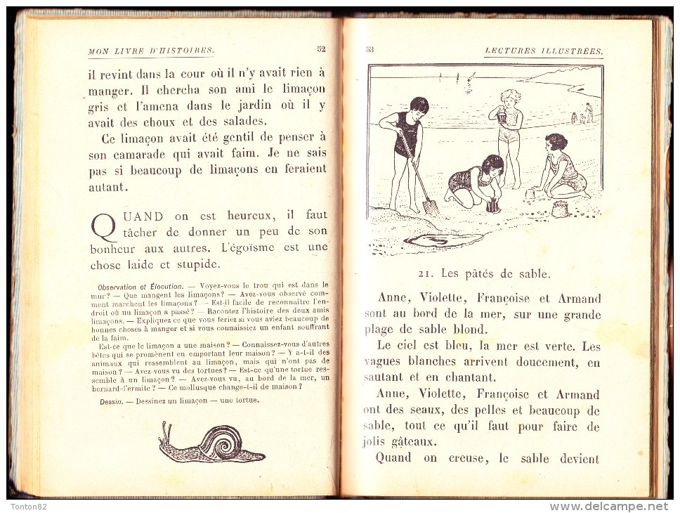 Henriette Perrin - Mon Livre D' Histoires - Lectures Illustrées - Librairie Larousse - ( 1930 ) . - 0-6 Jaar