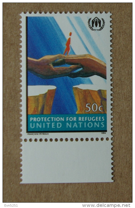 Y1 Nations Unies (New York)  : Protection Des Réfugiés / Population Et Développement - Unused Stamps
