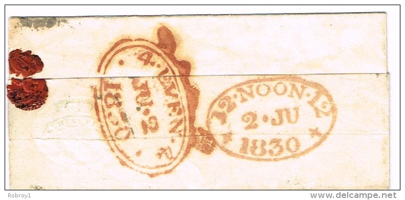 GB Petite Letter Inspectors Postage Due London 1830 - ...-1840 Vorläufer