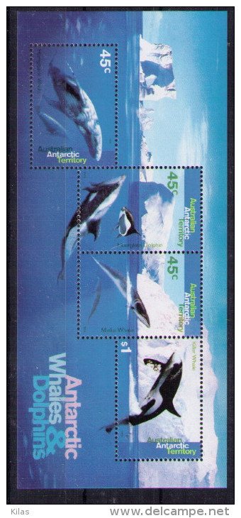 Australian Antarctic Territory 1995 Sea Mammals - Ongebruikt