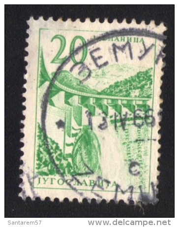 Yougoslavie 1965 Oblitéré Rond Used Stamp Barrage De Jablanica Dam - Used Stamps