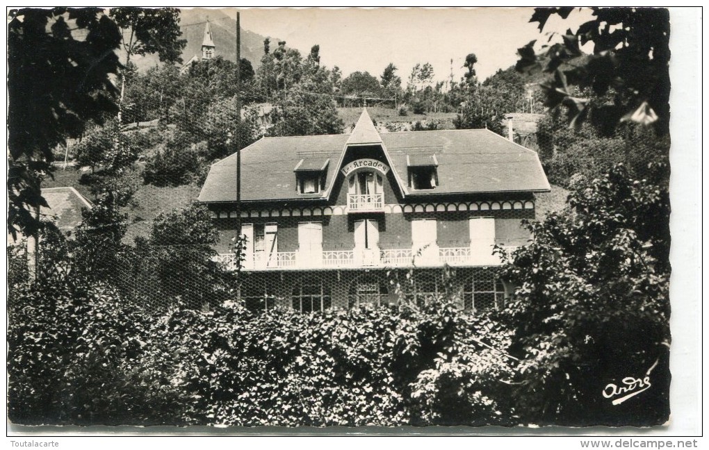 CPSM 38  ALLEMONT ANNEXE DE LA MAISON DE REPOS DES TROIS COLS  1959 - Allemont