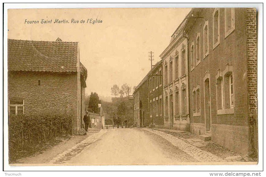 E3429  -  FOURON - SAINT - MARTIN  -  Rue De L'église - Voeren