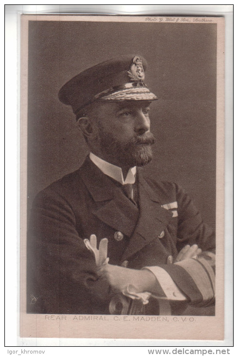 Rear Admiral Madden - Guerre 1914-18