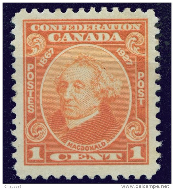 Canada  *   - N° 121 -  Macdonald -  - - Unused Stamps
