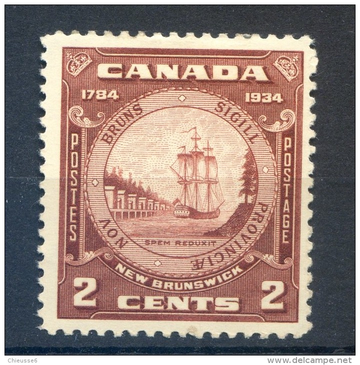 Canada  *   - N° 172 -  Sceau Du Nouveau - Brunswick  - - Ongebruikt