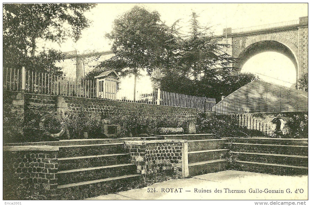 Royat. Les Ruines Des Thermes Gallo-Romain - Royat