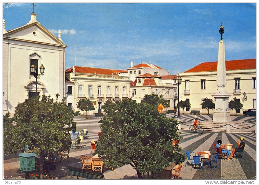 VILA REAL DE SANTO ANTONIO, Praça Marquês De Pombal,  ALGARVE  - 2 Scans  PORTUGAL - Faro