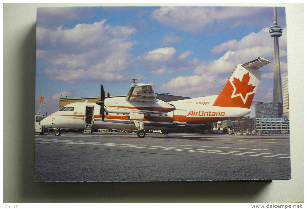 AIR ONTARIO   DASH 8   C FGQI   EDITION PI  N°  720 - 1946-....: Moderne