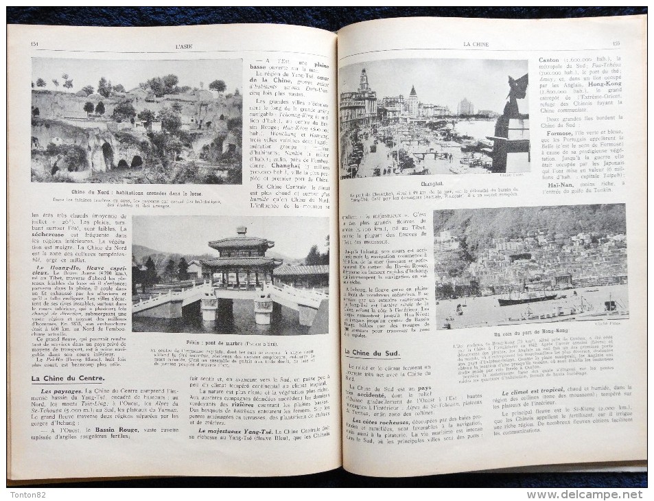 François Pinardel - Géographie Atlas - Le Monde Moins l' Europe et L'Asie Russe - Les Éditions de l' École - ( 1956 ) .