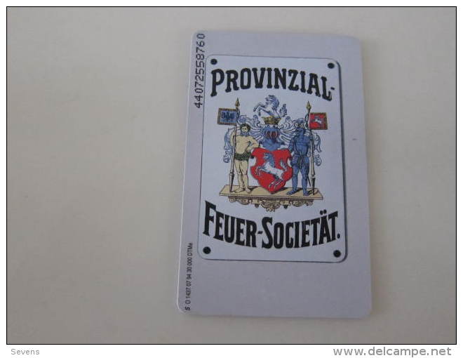 O1437 07.94 Provinzial Feuer - Socetat,used - O-Reeksen : Klantenreeksen