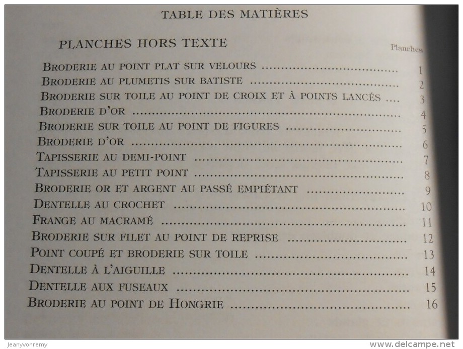 Encyclopédie des Ouvrages de Dames. Thérèse de Dillmont. 2000.