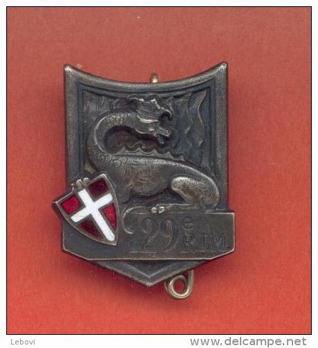 France - Insigne Du 129e Régiment D’infanterie Motorisée (dissous En 1970) - Heer