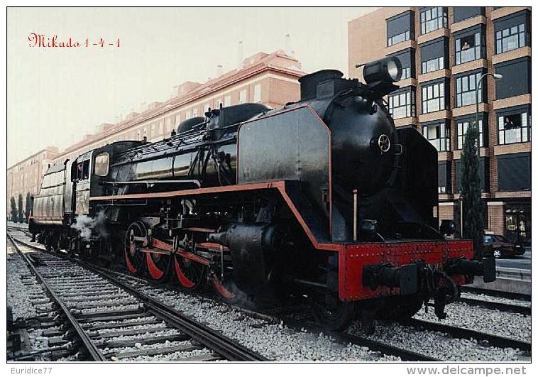 Mikado 1-4-1 - Old Steam Trains Postcard Collector - Treinen