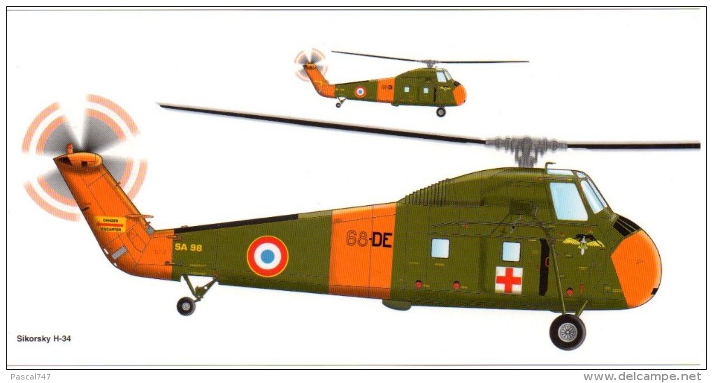 Sud Aviation  Sikorsky   10.5x210 - Helicopters