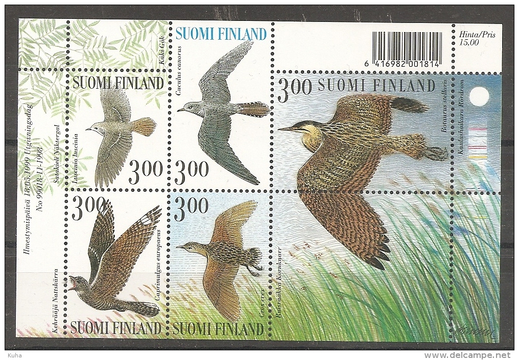Finland Bird MNH - Neufs