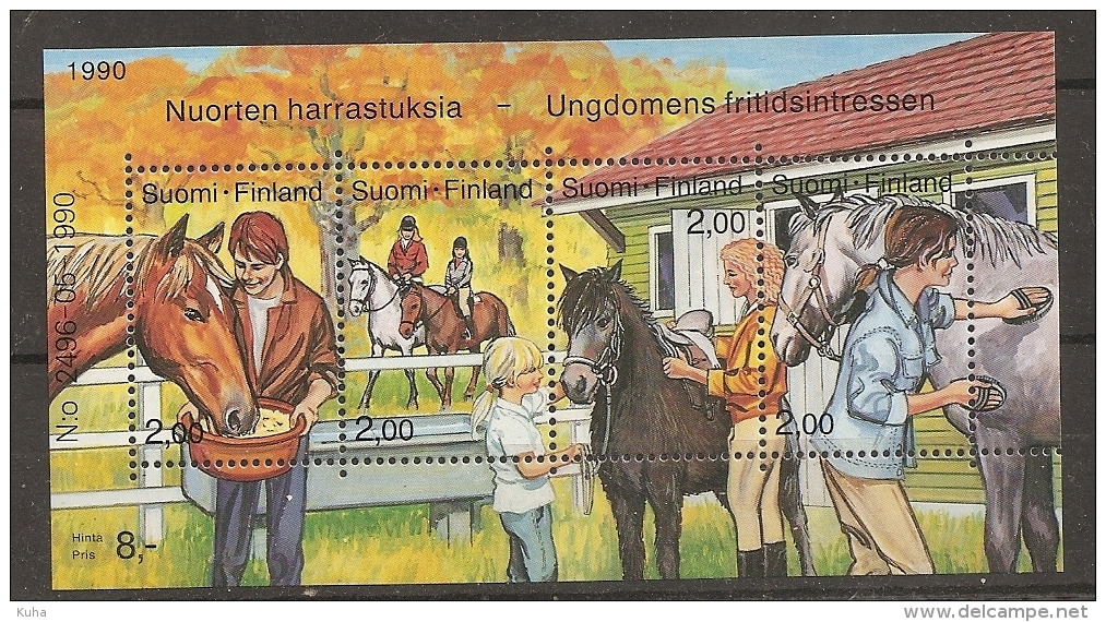 Finland Horse MNH - Unused Stamps