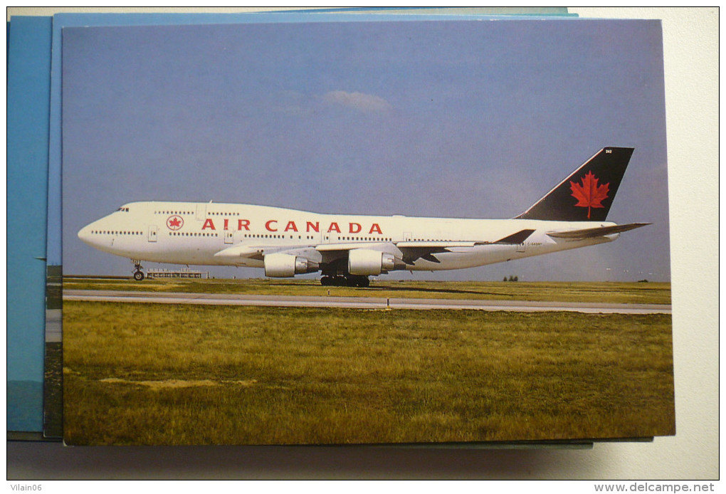 B 747 400   AIR CANADA  C GAGM   EDITION PI N° 853 - 1946-....: Moderne