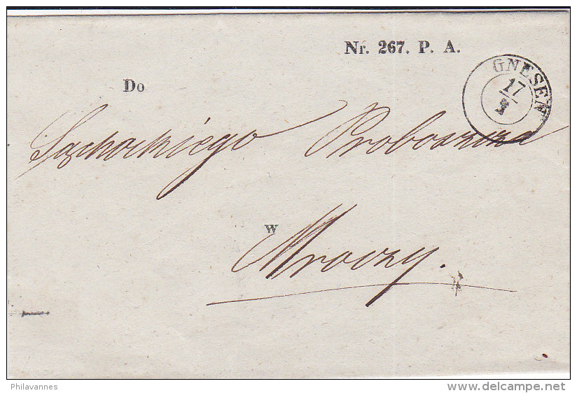 Pologne, Lettre De GNIEZNO ( GNESEN)  (p10) - ...-1860 Vorphilatelie