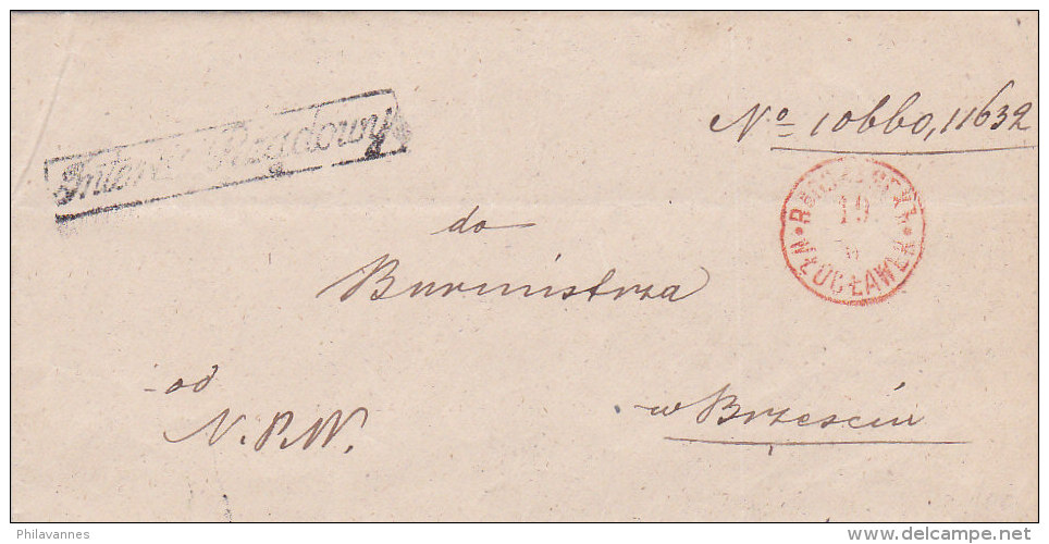 Pologne, Lettre  De WLOCLAWEK   (p22) - Covers & Documents