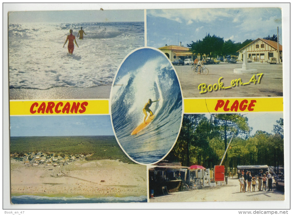 {34795} 33 Gironde Carcans Plage , Multivues ; Divers Aspects , Animée - Carcans