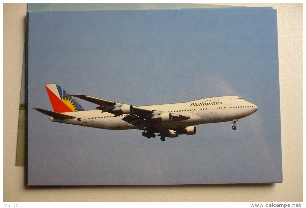 B 747 200   PHILIPPINES AIRLINES   EI BZA             EDITION PI N°  586 - 1946-....: Moderne