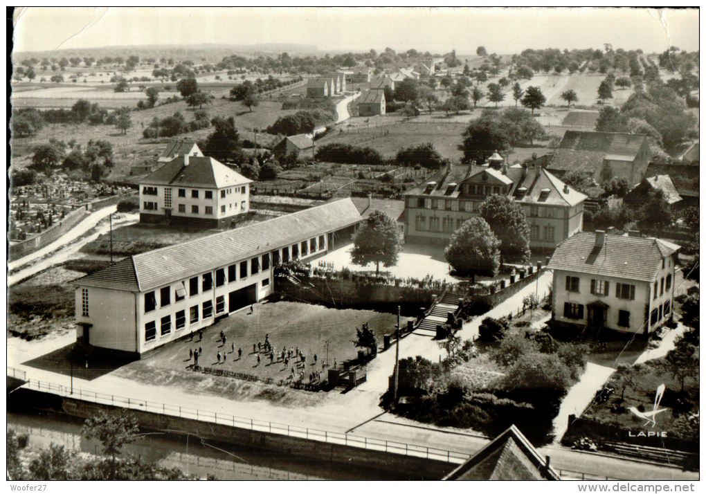 CPSM DIEMERINGEN , Groupe Scolaire Et Cours Complémentaire - Diemeringen