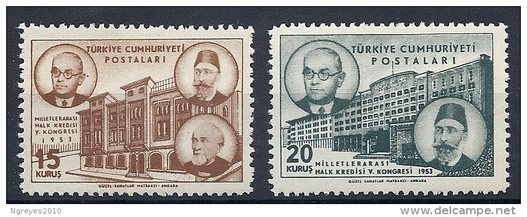 140012661  TURQUIA  YVERT  Nº  1193/94  **/MNH - Neufs