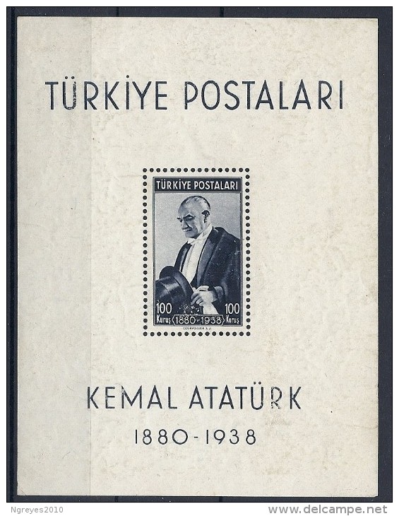 140012684  TURQUIA  YVERT  HB Nº  1  */MH - Unused Stamps