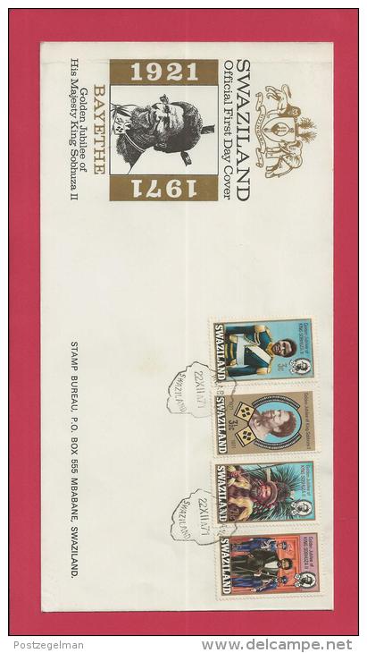 SWAZILAND, 1971,  Mint FDC , Bayethe  Nr(s) 187-190, F 3471 - Swaziland (1968-...)