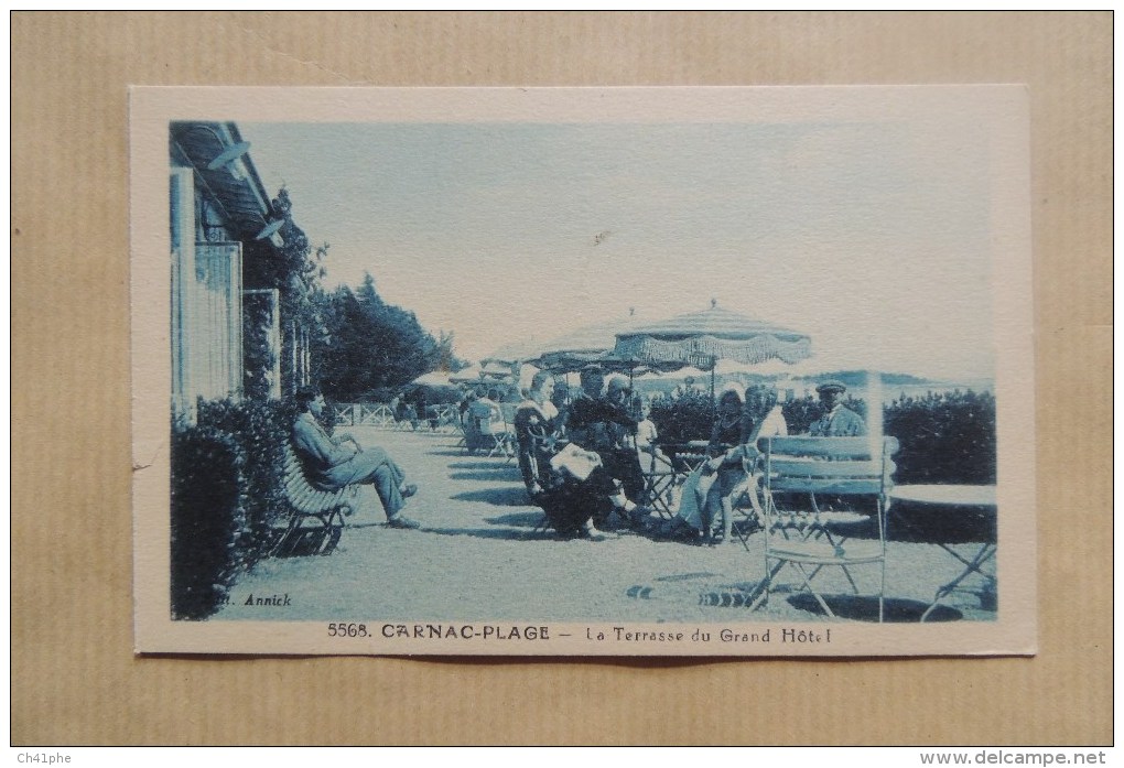 CARNAC PLAGE LES TERRASSES DU GRAND HOTEL / ANIMATION - Carnac