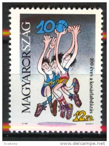 HUNGARY - 1991. Basketball, Centenary MNH! Mi 4150 - Nuovi