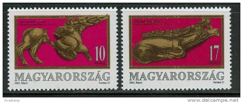 HUNGARY - 1993. Scythian Archaeological Artifacts MNH! Mi 4234-4235 - Neufs