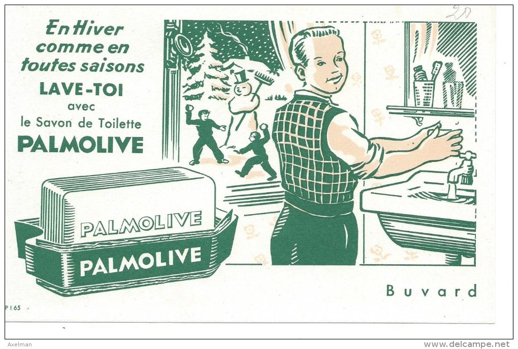 BUVARD: Savon Palmolive - S