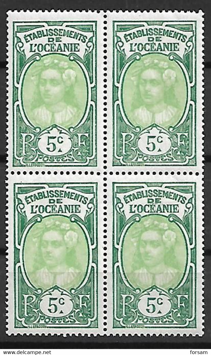 FRENCE OCEANIA..1913..Michel # 26-27...MNH. - Neufs