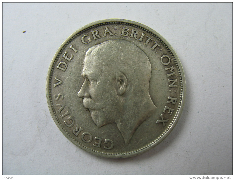 UK GREAT BRITAIN 1 ONE SHILLING HIGH GRADE SILVER COIN 1917 LOT 22 NUM 13 - I. 1 Shilling