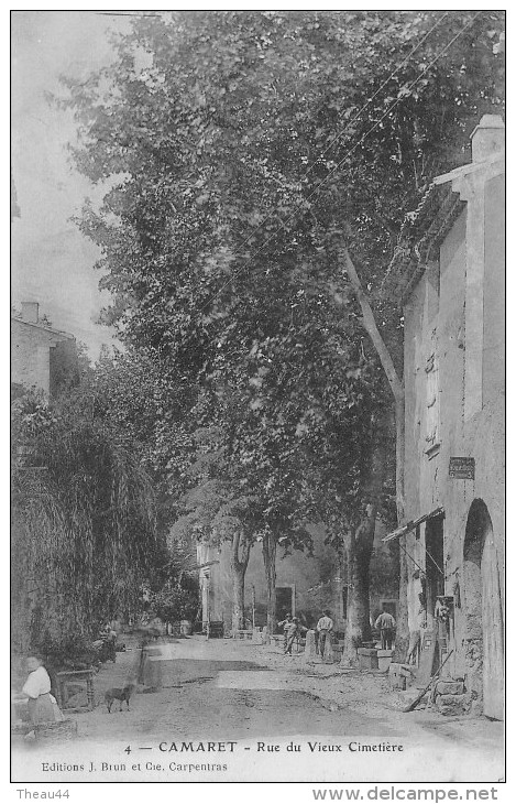 ¤¤  -  4  -  CAMARET   -  Rue Du Vieux Cimetière  -  ¤¤ - Camaret Sur Aigues
