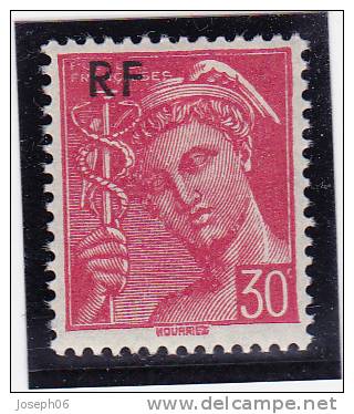 FRANCE   Y.T. N° 658  NEUF*   Trace De Charnière - 1938-42 Mercurio