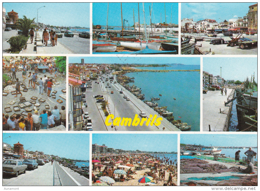 España--Tarragona--1988--Cambrils --Diversos Aspectos De La Ciudad----Fechador-Cambrils-a, Biarritz, Francia - Tarragona