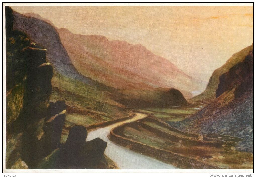 Llanberis Pass, Wales Postcard Judges - Caernarvonshire