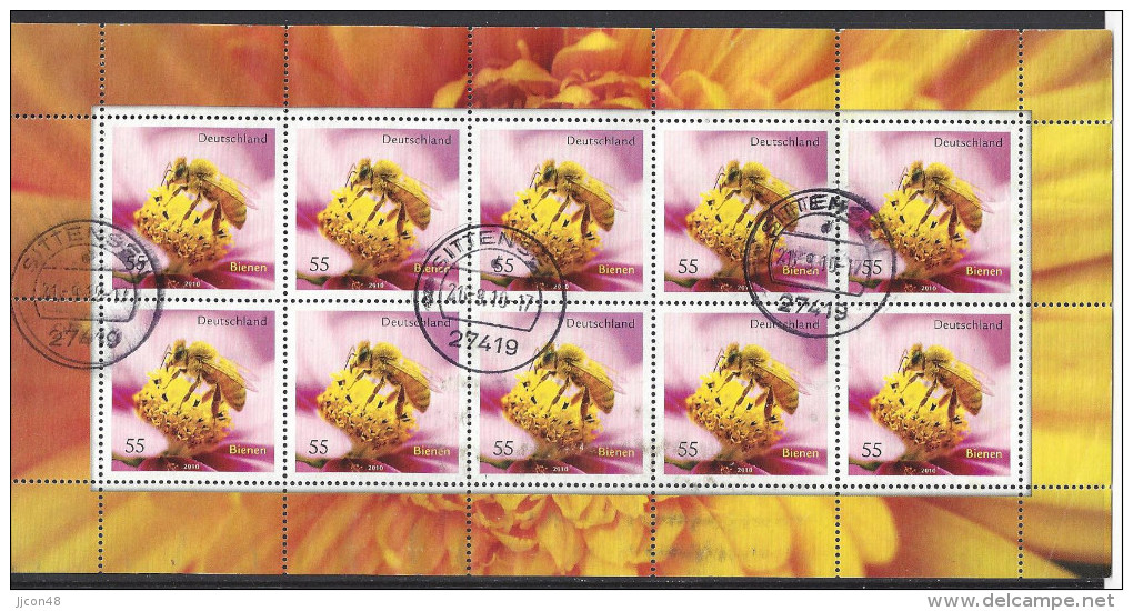 Germany 2010  Bienen  (o)  Mi.2798 - Used Stamps