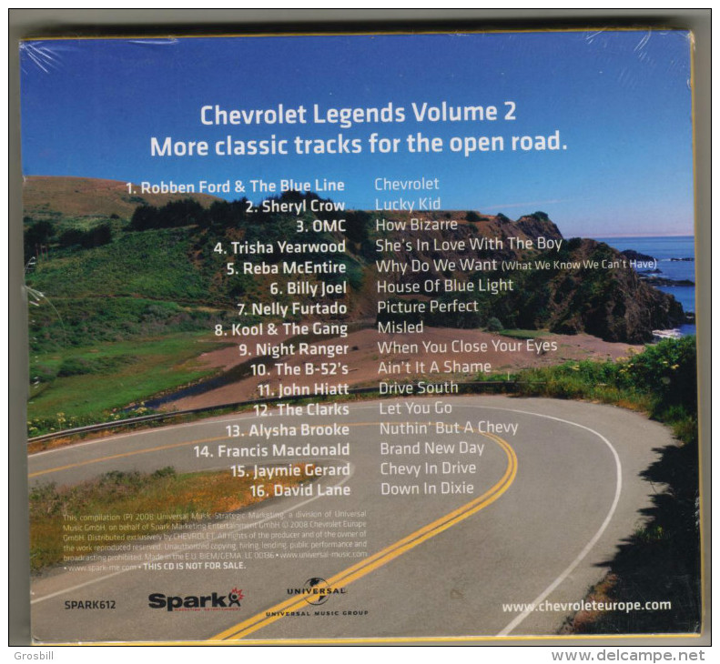 Chevrolet Legends Volume 2 - Hit-Compilations