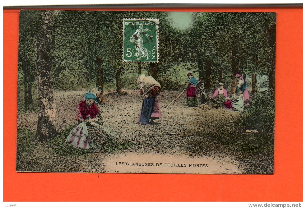 Agriculture - Les Glanneuses De Feuilles Mortes - La Vie Aux Champs - Culturas